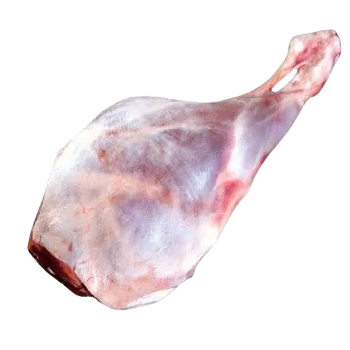 Fresh raw goat leg