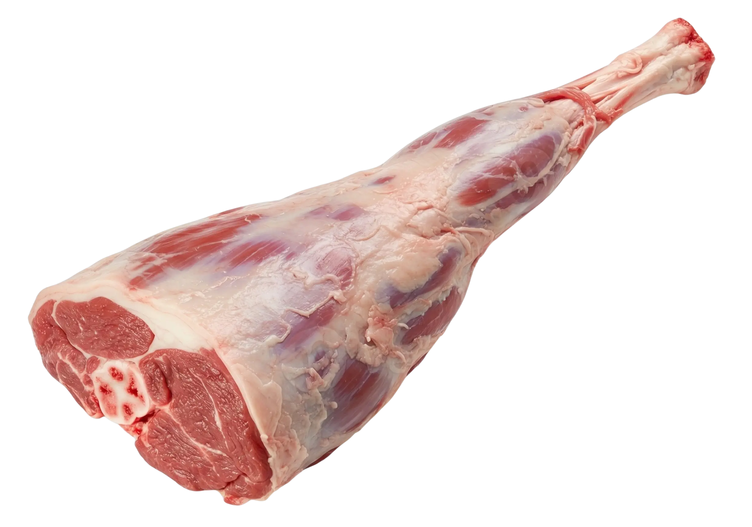 Fresh leg of lamb